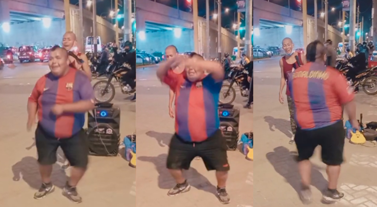 'Mayimbú' se 'recursea' bailando en la calle tras gastar los 80 mil soles que ganó en TV