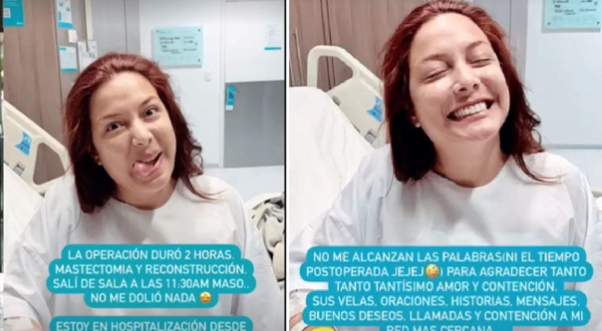 Natalia Salas reaparece en Instagram tras realizarse mastectomía: 