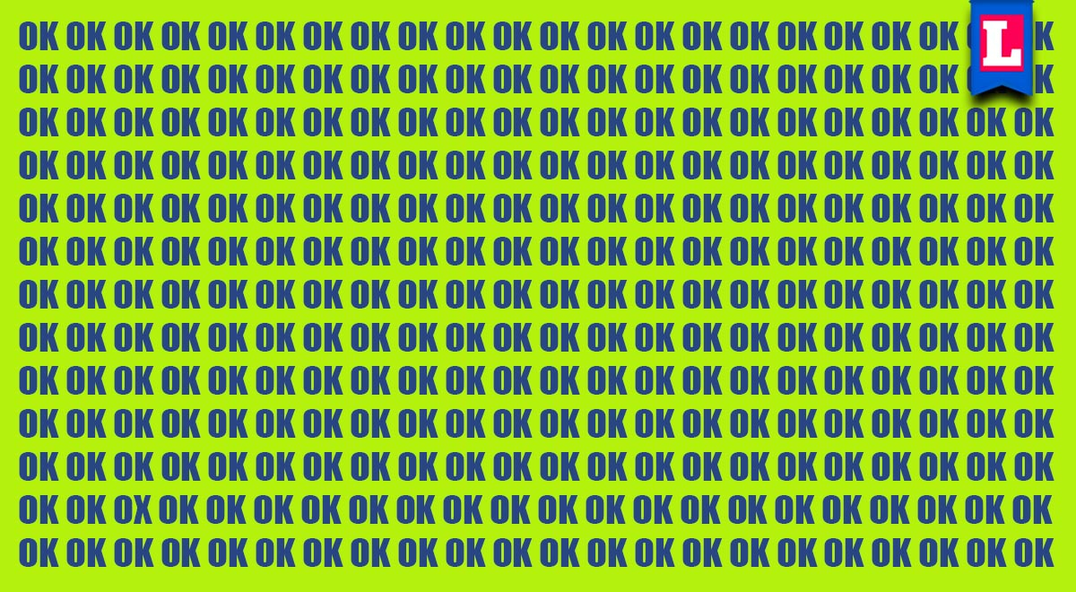 El 99% FALLÓ este reto EXTREMO: Ubica la palabra 'OX' en 9 segundos