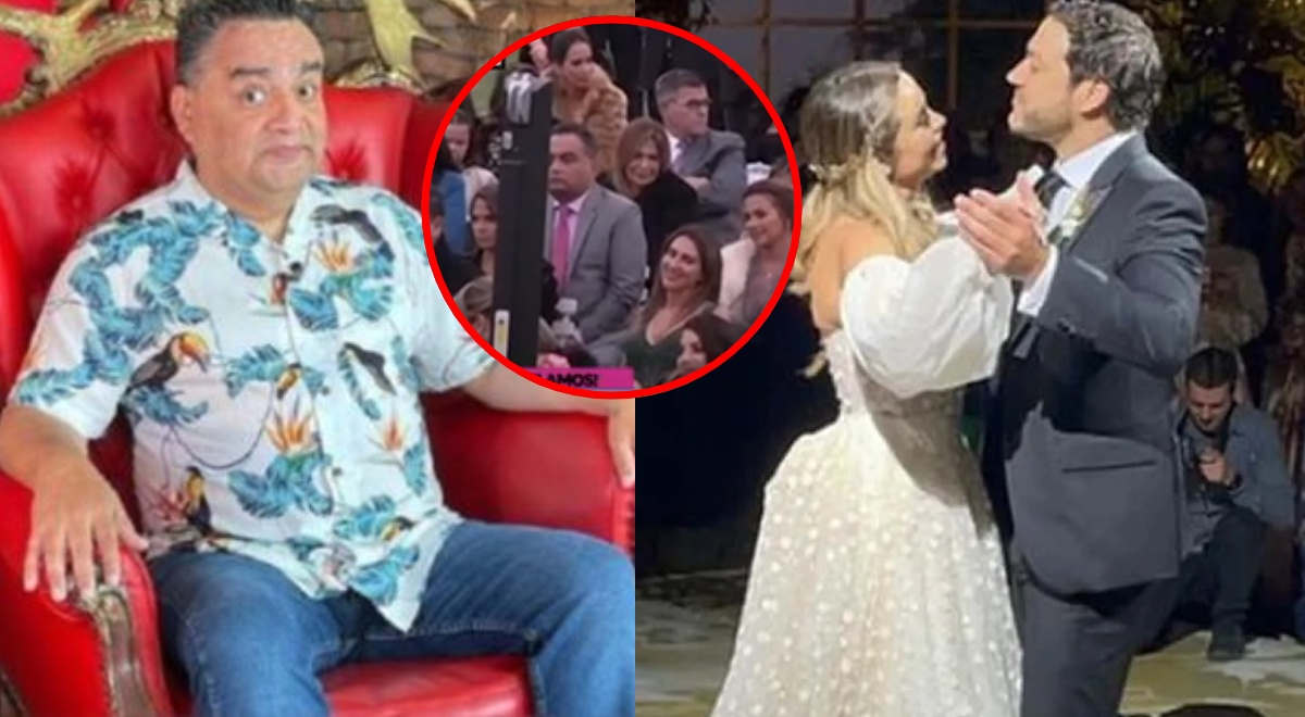 Jorge Benavides estuvo presente en la boda de Ethel y Julián: 