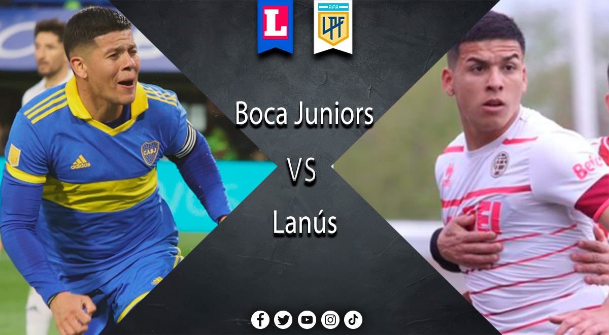 ¿Dónde ver Boca Juniors vs Lanús?: hora y canal del duelo por la Liga Profesional