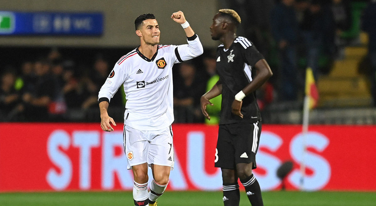 Con gol de Cristiano Ronaldo, Manchester United venció 2-0 a Sheriff por Europa League