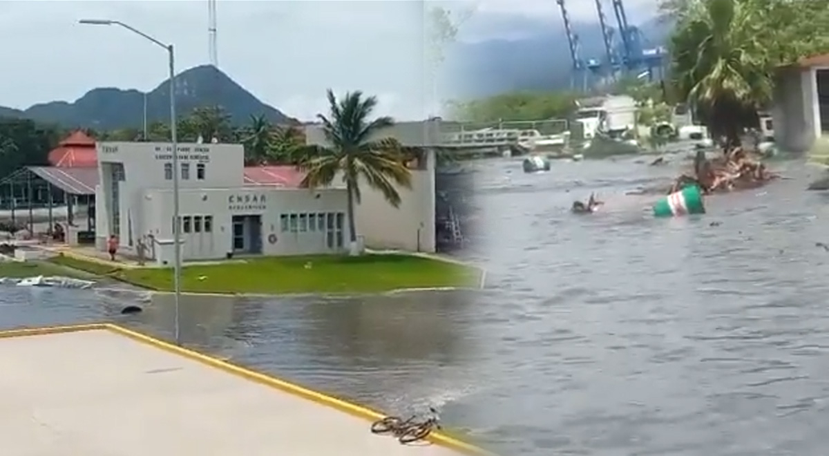 Tsunami se registra en México tras fuerte sismo de magnitud 7.5 