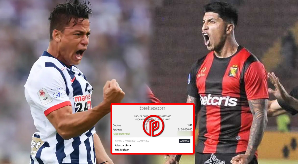 Peruano apostó sus ahorros por Alianza y ganó jugoso premio en 90 minutos