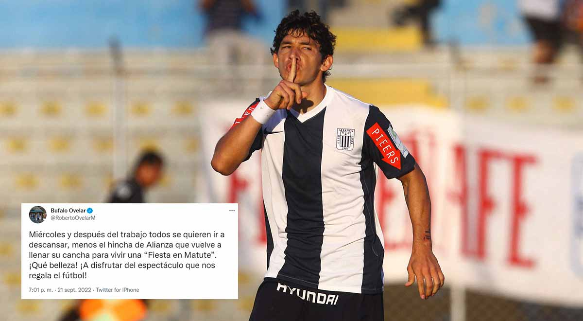 Roberto Ovelar y su emotivo comentario al ver la hinchada de Alianza: 