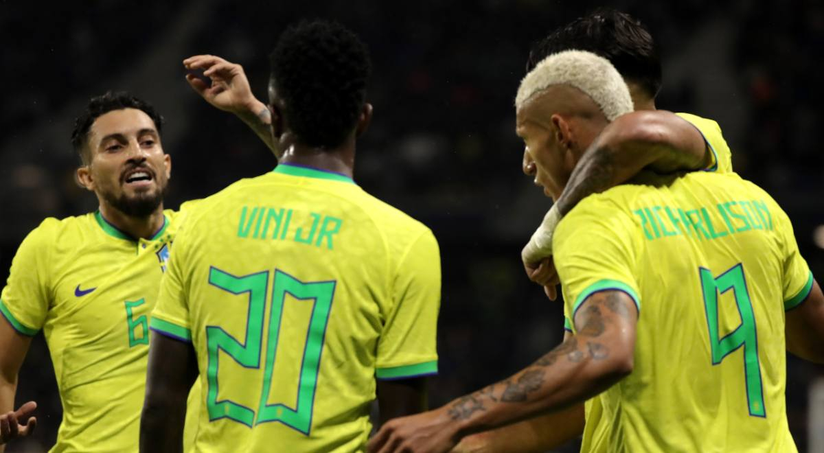 Brasil goleó 3-0 a Ghana en amistoso internacional