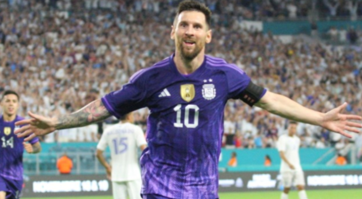 Con doblete de Messi, Argentina derrotó 3-0 a Honduras en amistoso internacional
