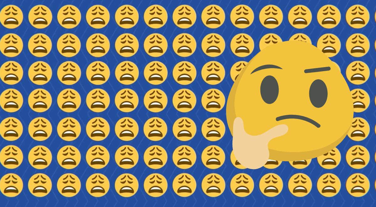 Reto visual: ¿Logras ver qué emoji es el diferente? Solo tienes 7 segundos