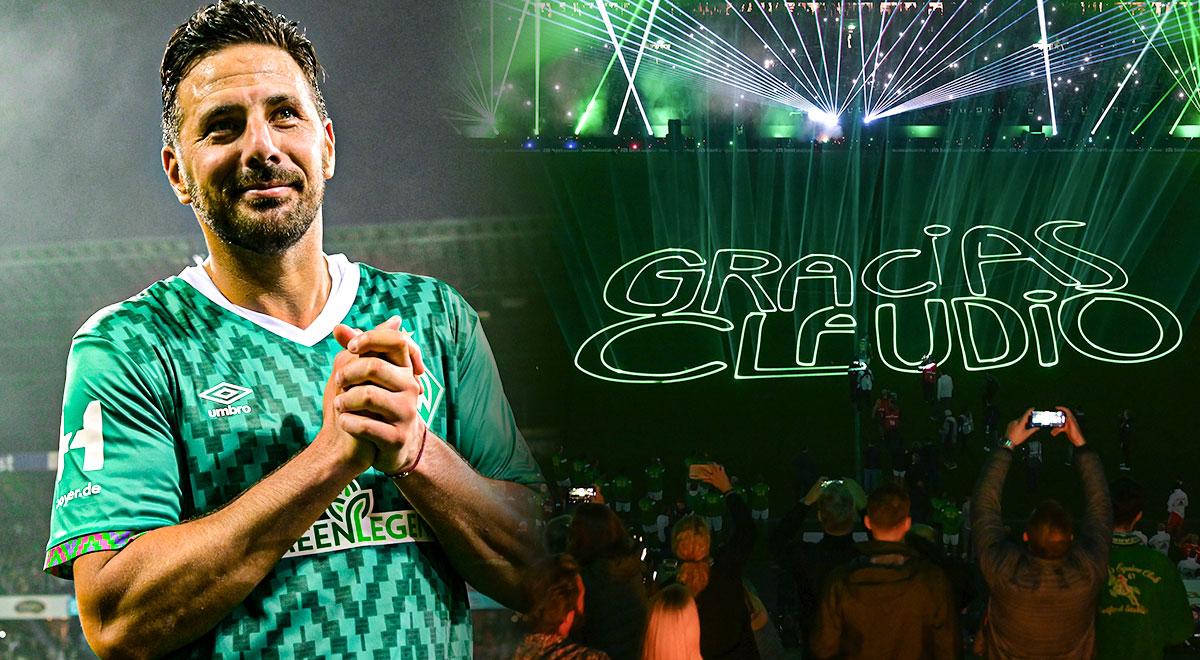 Claudio Pizarro moved after his last dance in Germany: 