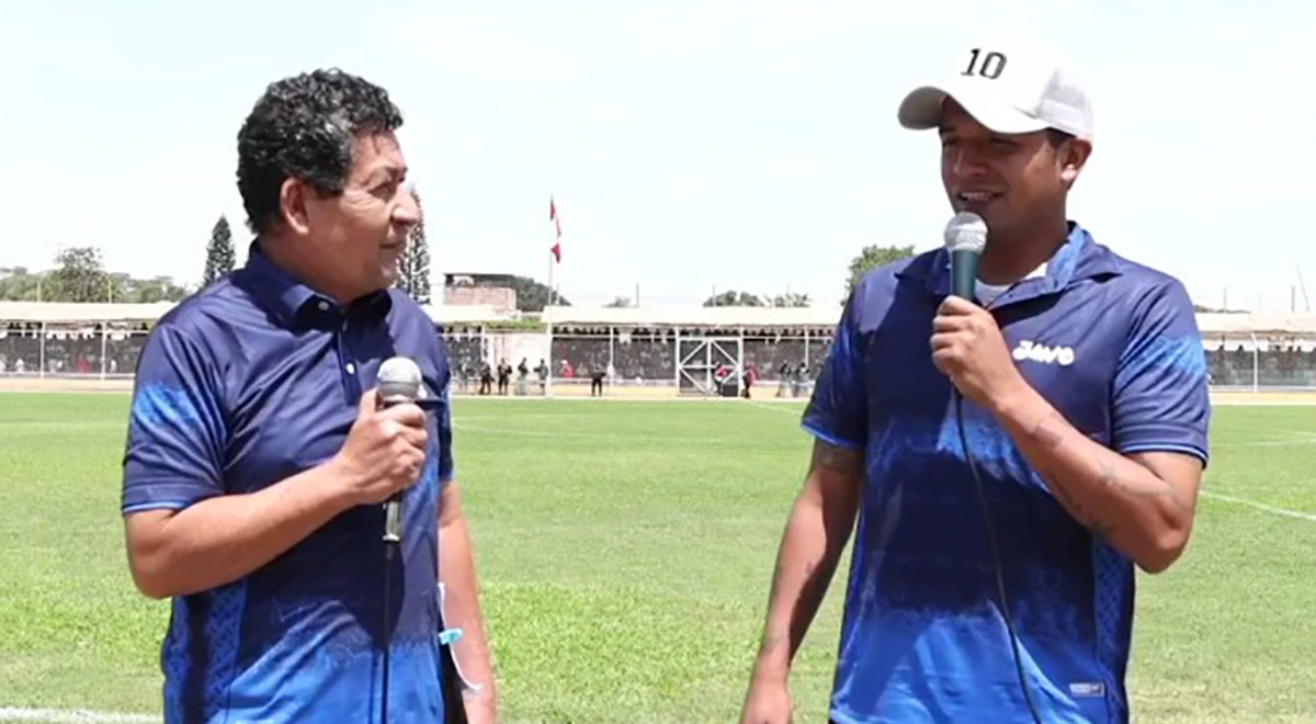 Reimond Manco debutó como comentarista deportivo en partido de Copa Perú 