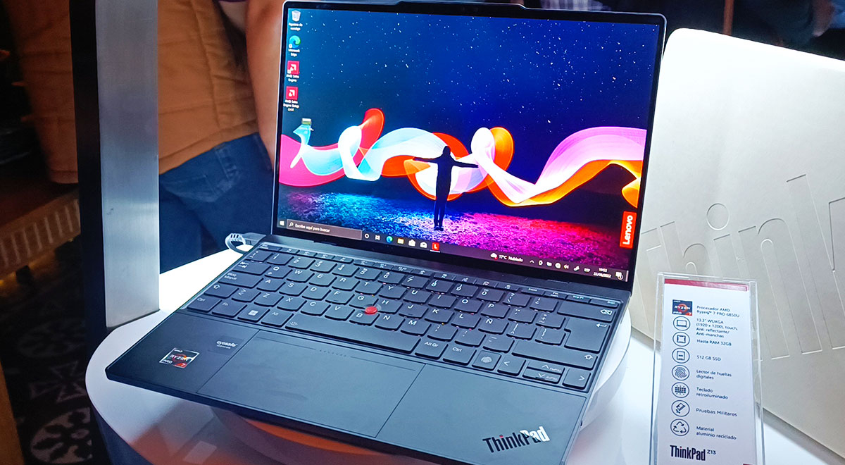 Lenovo ThinkPad Z: conoce la nueva línea de laptops hechas con materiales reciclados