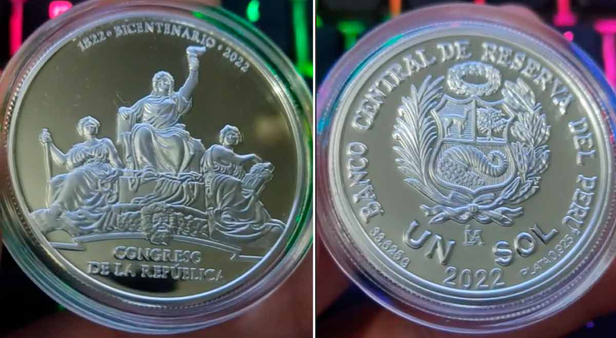 TikTok: moneda conmemorativa de 1 sol se vende en casi 150 soles