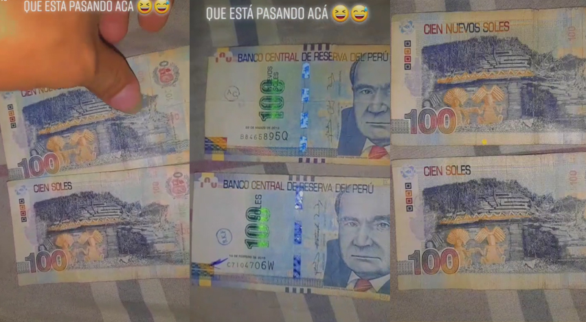Peruano reportó un 'error' en billete de 100 soles y causa furor en TikTok 