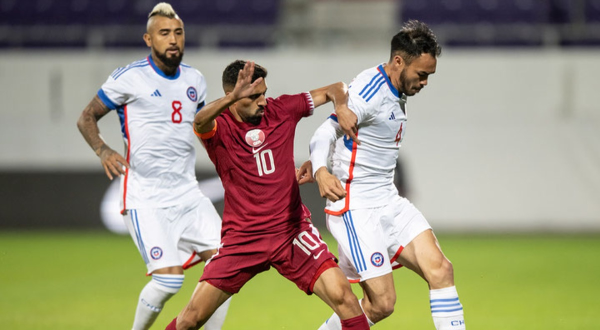 Chile empató 2-2 contra Qatar con goles de Alexis Sánchez y Arturo Vidal