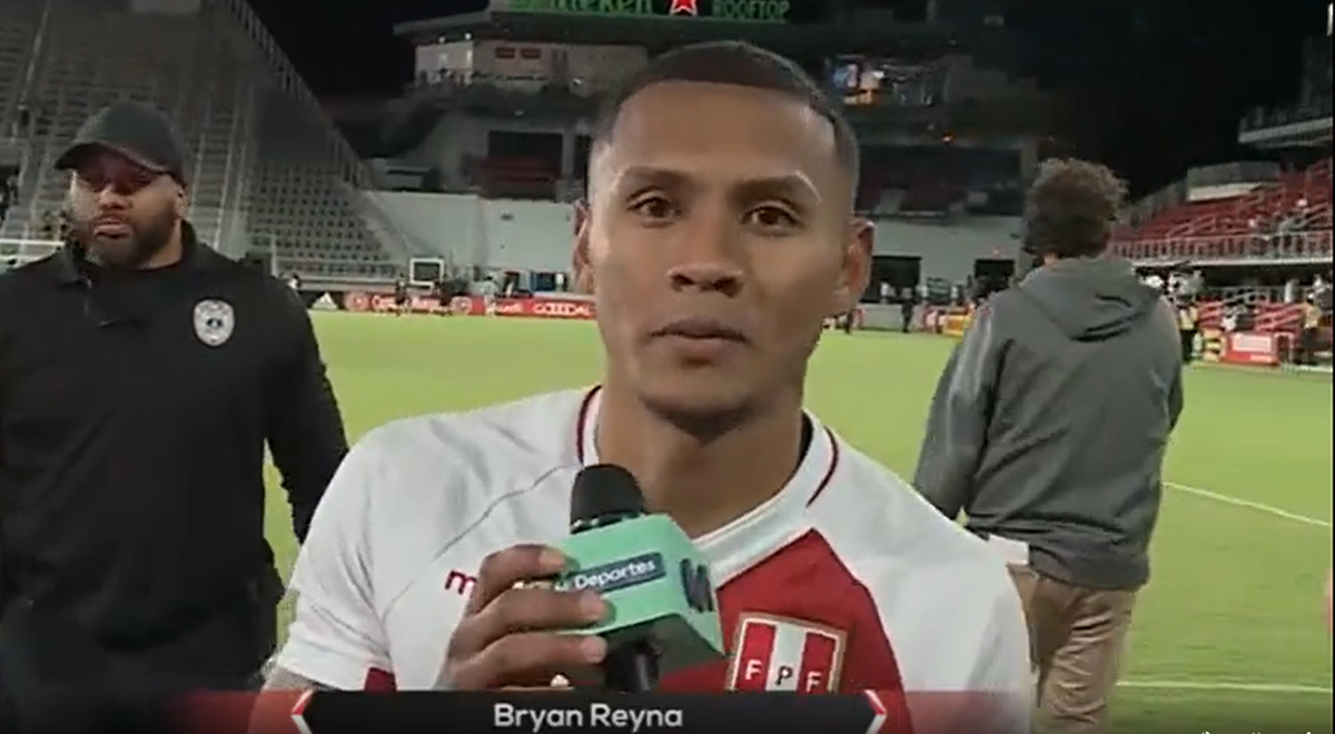Bryan Reyna se conmovió por su debut con gol en Perú: 