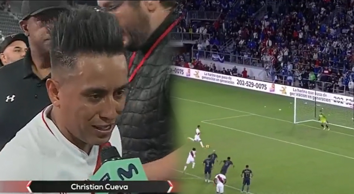 Cueva realizó picante mensaje tras volver a marcar un gol de penal con la Selección Peruana