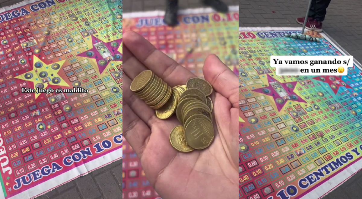 Gastó S/ 100 en gigantografía para un 'juego de monedas' y consiguió 2 mil soles 
