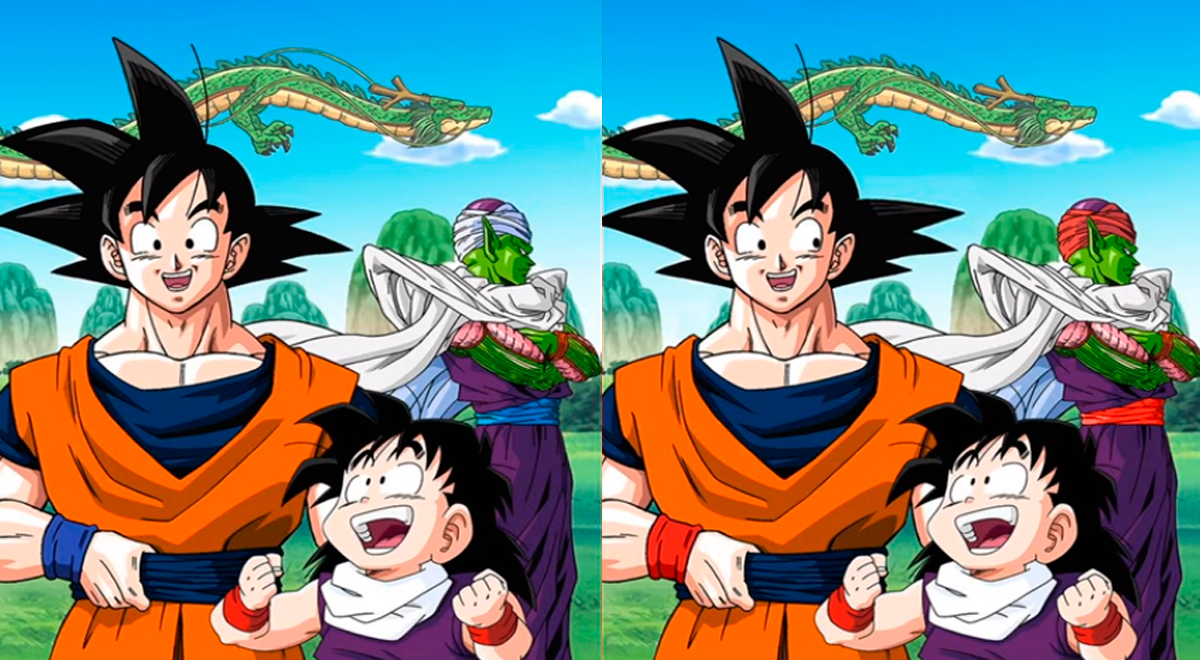 ¿Podrás ver las 5 diferencias en la foto de Goku y Gohan? Eleva tu 'Ki' y resuelve este reto de DBS