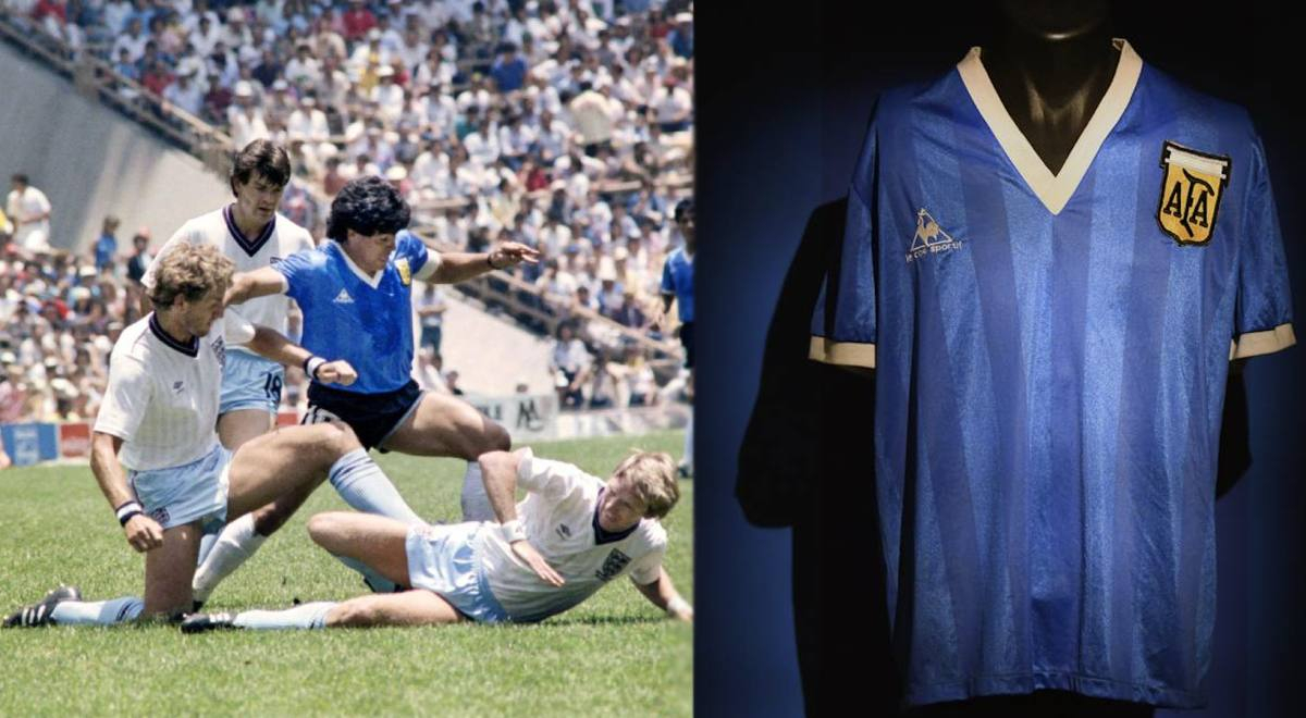 Maradona estará en Qatar 2022: Mítica camiseta del argentino será exhibida en el Mundial