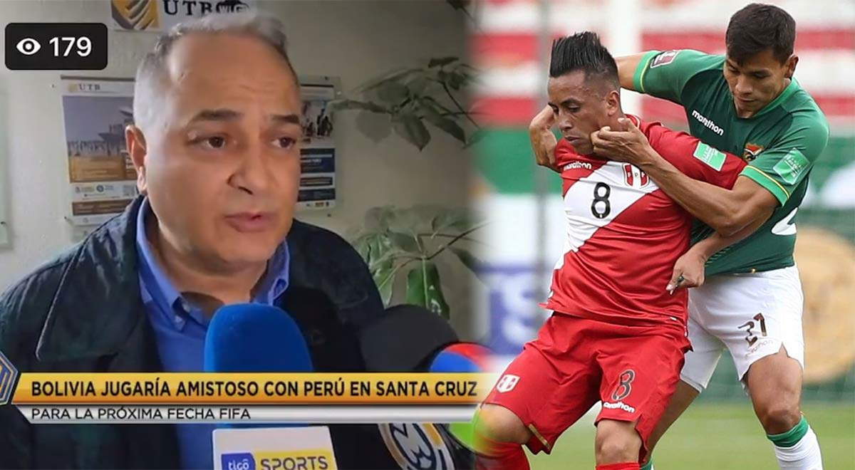 Selección Peruana jugaría con Bolivia en la próxima fecha FIFA, indicó presidente de la FBF