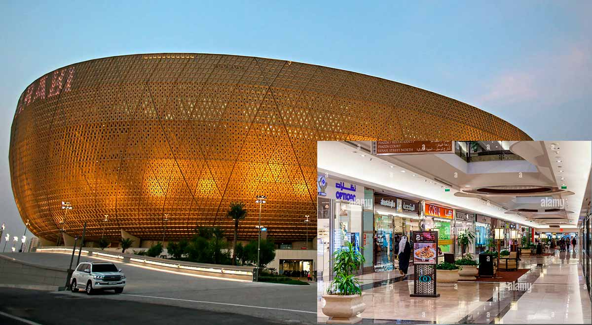 Estadio Lusail, la joya del Mundial Qatar 2022 que luego se convertirá en centro comercial