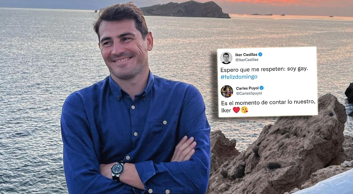 Iker Casillas publica que es gay y Puyol le responde: 