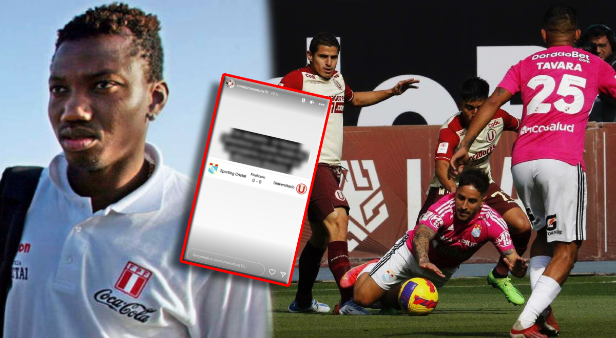 'Cóndor' Mendoza califica de 'desastre' el Sporting Cristal vs. Universitario