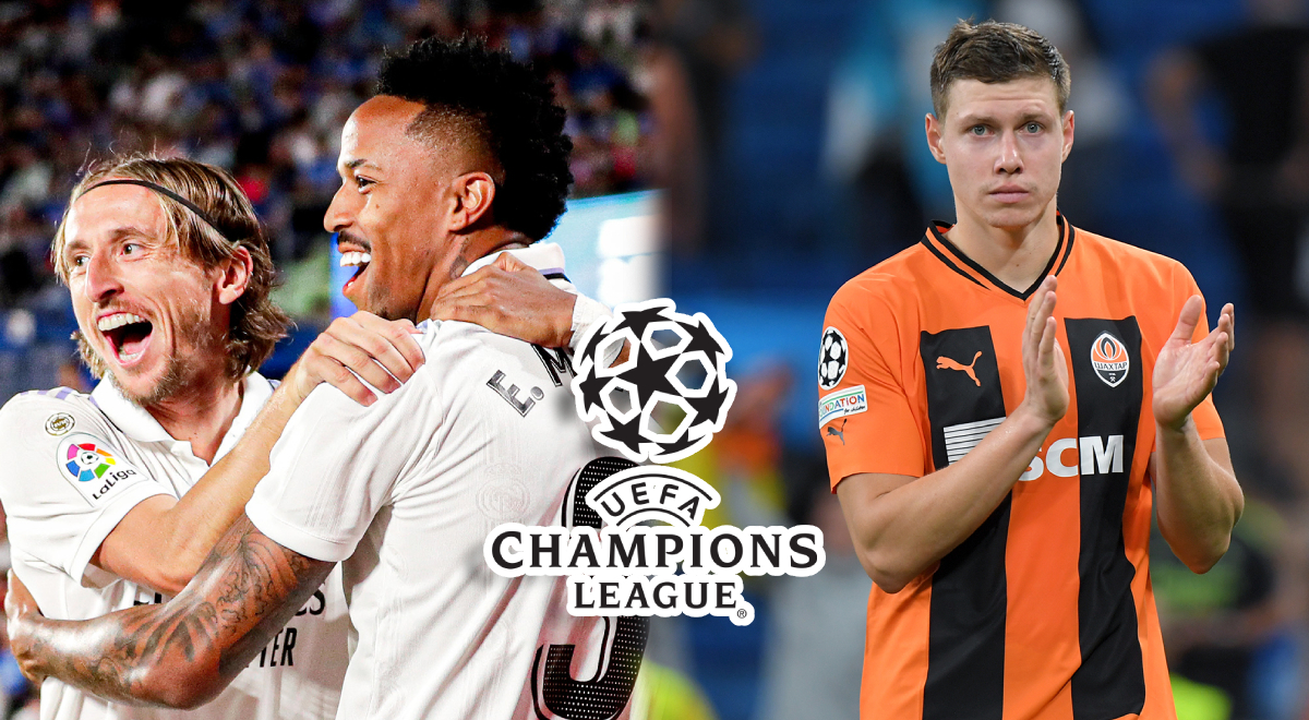 ¿Dónde ver Real Madrid vs. Shakhtar por la Champions League 2022?