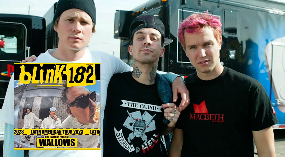 Blink 182 en Perú: precio de entradas para el concierto en marzo de 2023