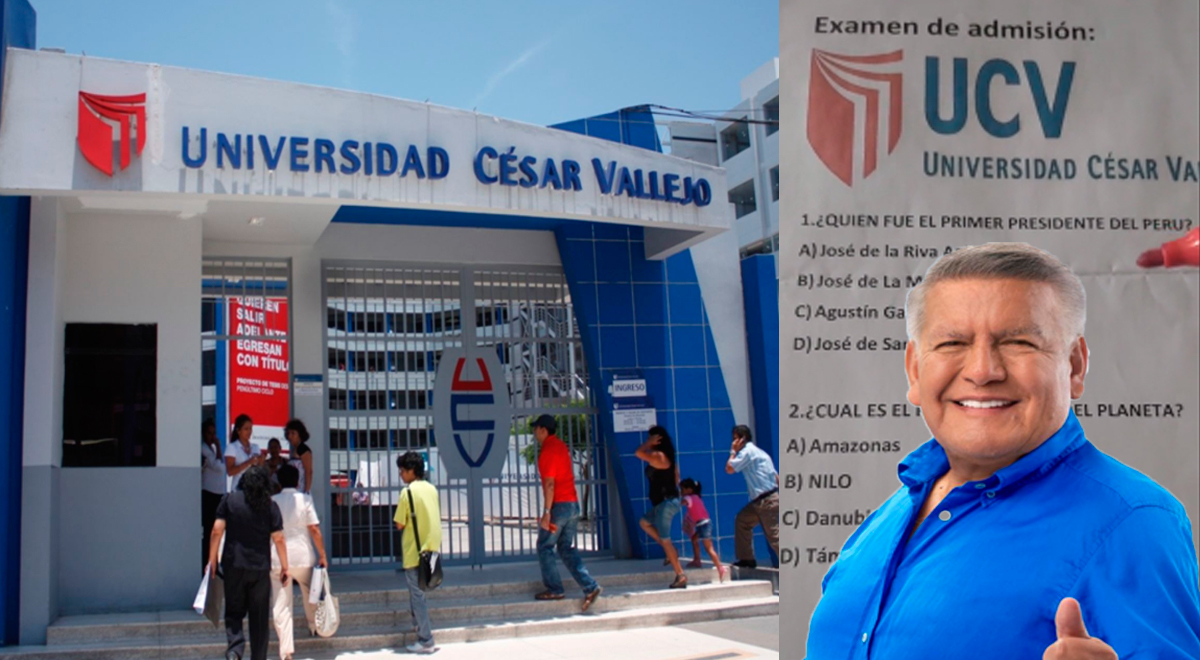 How difficult is the admission exam at Cesar Vallejo? Revelation surprises thousands.