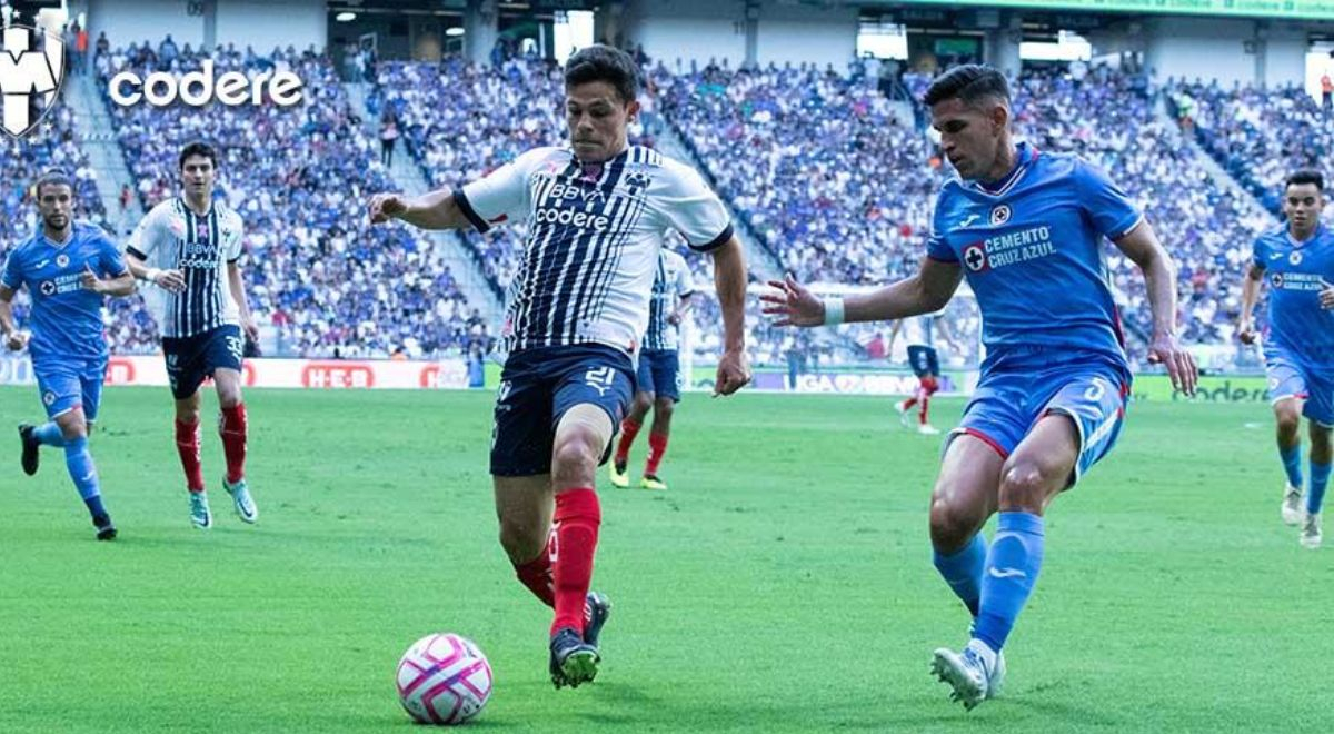 Monterrey 3-0 Cruz Azul: resumen y goles de la Liga MX