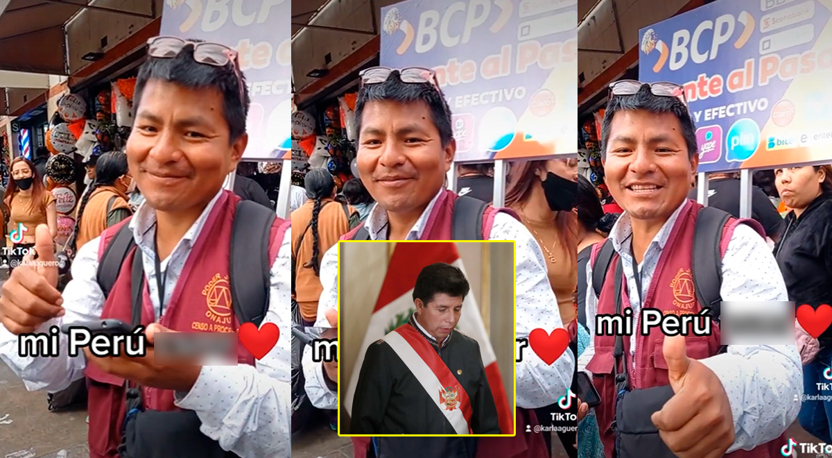'Hombre agente al paso' aprovecha su popularidad para 'lanzarse' a la presidencia del Perú