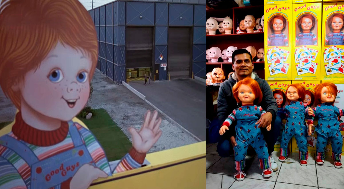 Peruano tiene su propia fábrica de muñecos Chucky y fans se emocionan