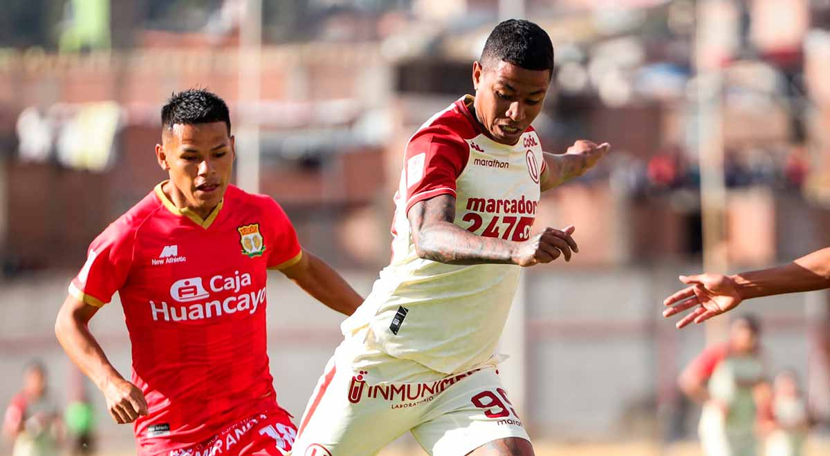 Universitario vs Sport Huancayo EN VIVO: ¿A qué hora y dónde ver partido por Liga 1?