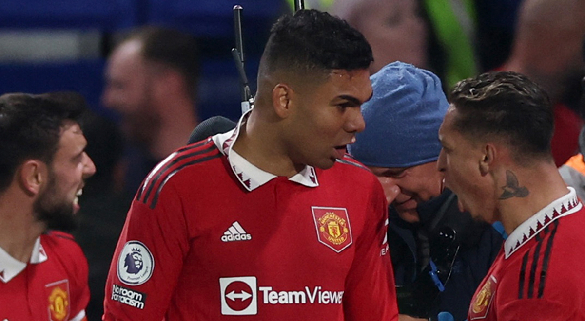 Casemiro le salva la vida a Manchester United que empató 1-1 ante Chelsea por la Premier