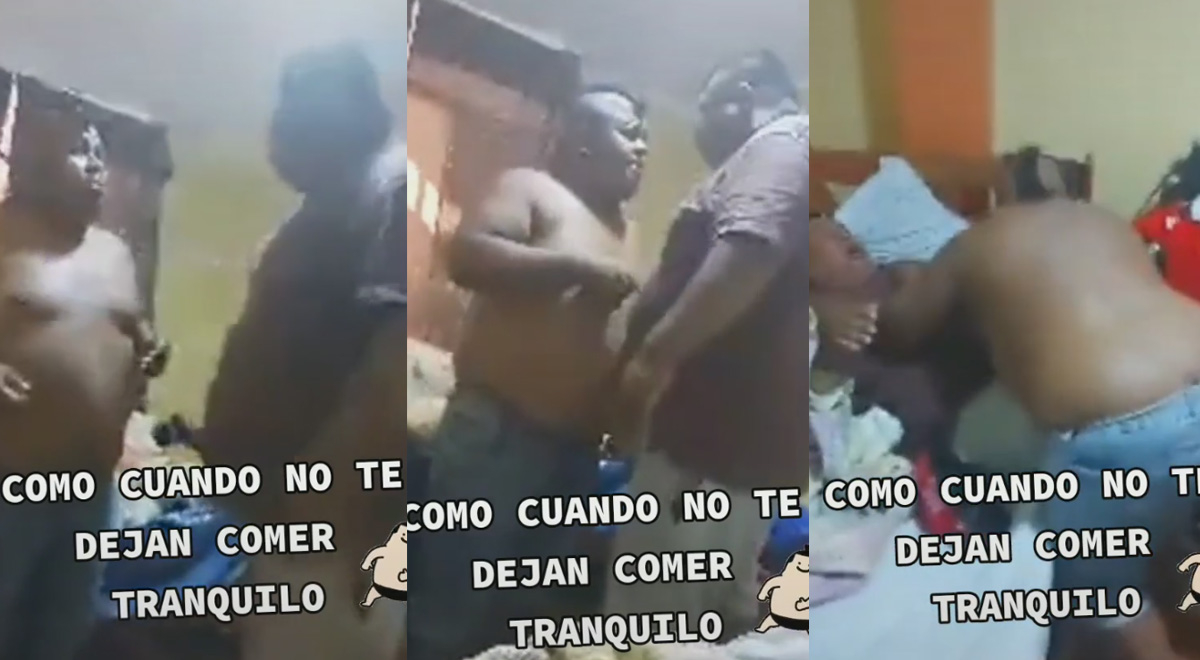 'Mayimbú' se agarra a golpes con 'Dodoria' y terminan rompiendo cama de un hotel 