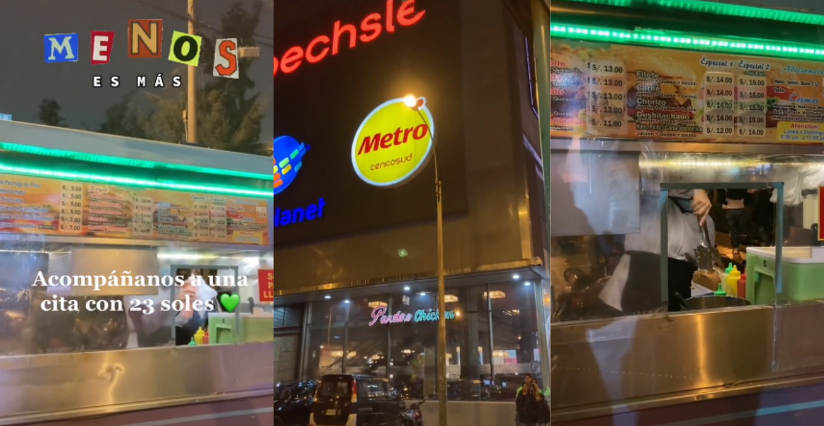 Pareja enseña cómo tener una cita con solo 23 soles y se hacen virales en TikTok