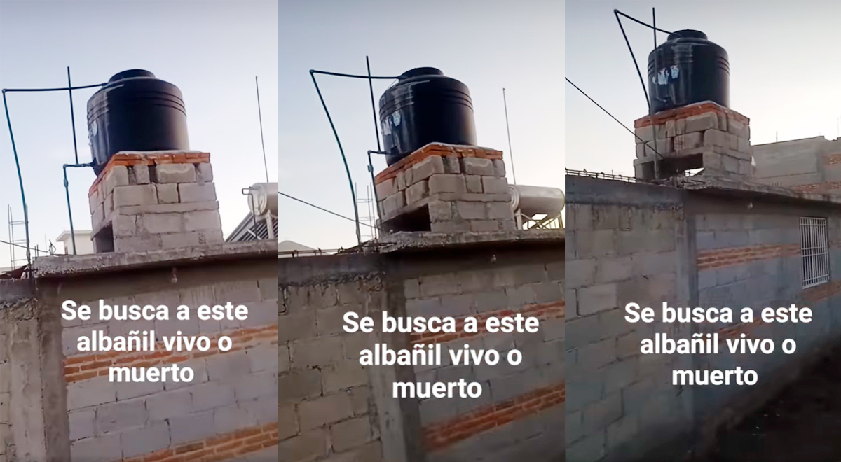 Albañil novato instala 'peculiares' tubos en un tanque de agua: 
