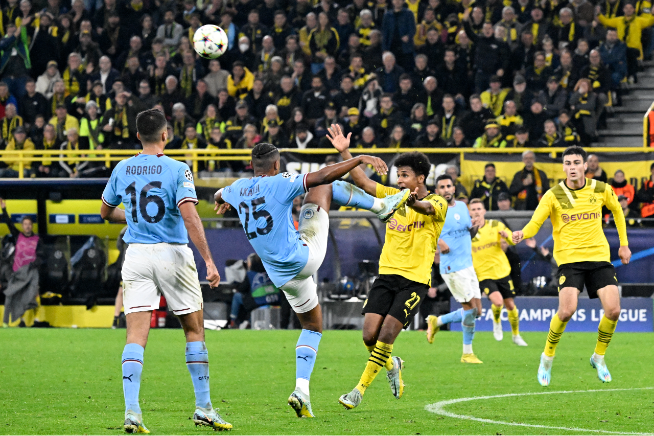 Dortmund y Manchester City no se hicieron daño e igualaron en Alemania