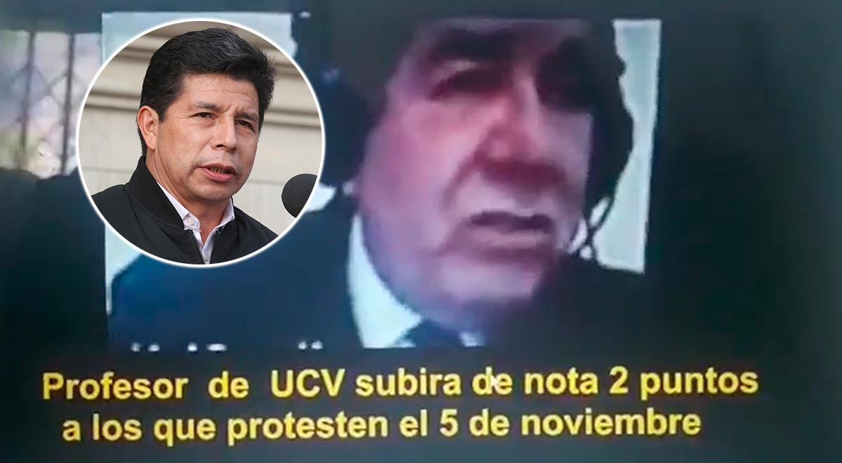Profesor de la UCV revela que le dará puntos extra a alumnos que marchen contra Castillo