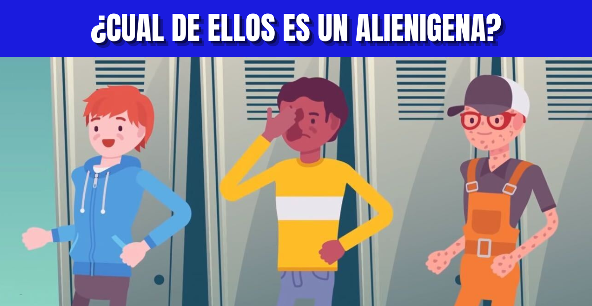 Solo el 4% superó este acertijo de ALTO nivel: Descubre quién es el alien en 7 segundos