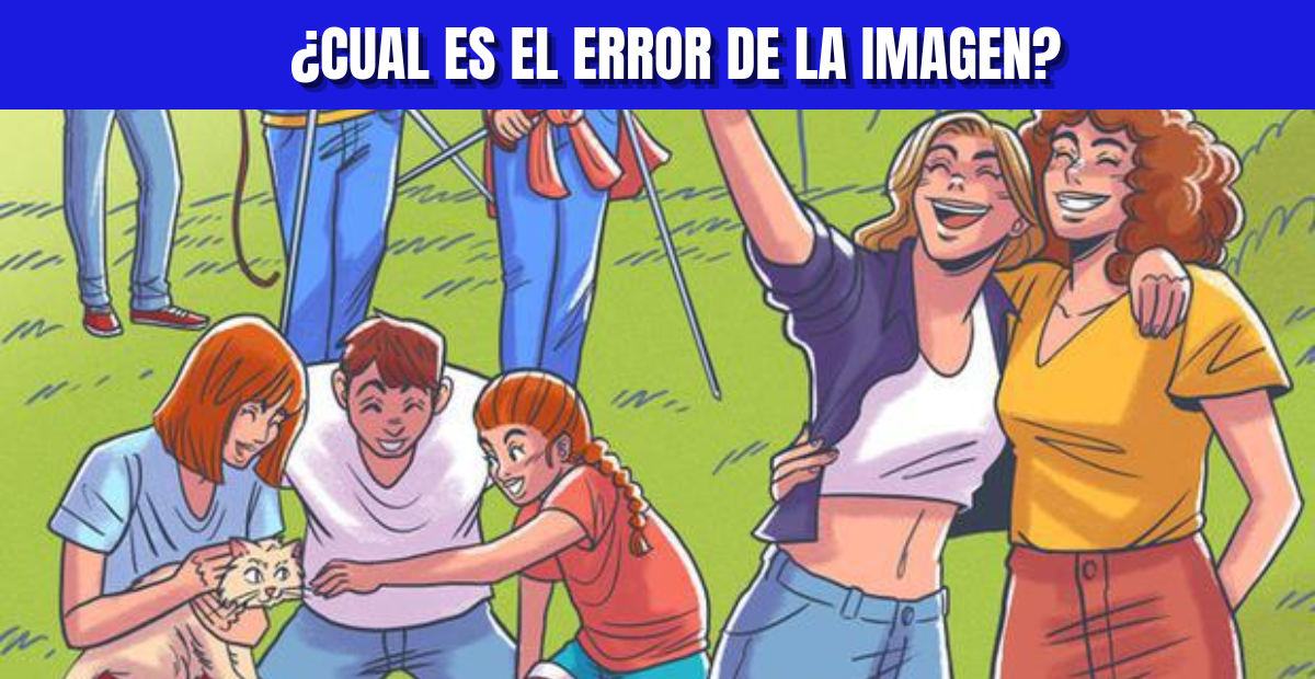 Solo los GENIOS superaron este reto en 5 segundos: ¿Cuál es el error de la imagen?