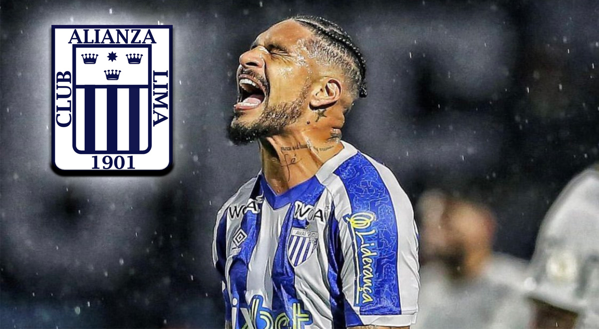 Paolo Guerrero: from being able to touch glory with Alianza Lima, to relegating with Avaí.
