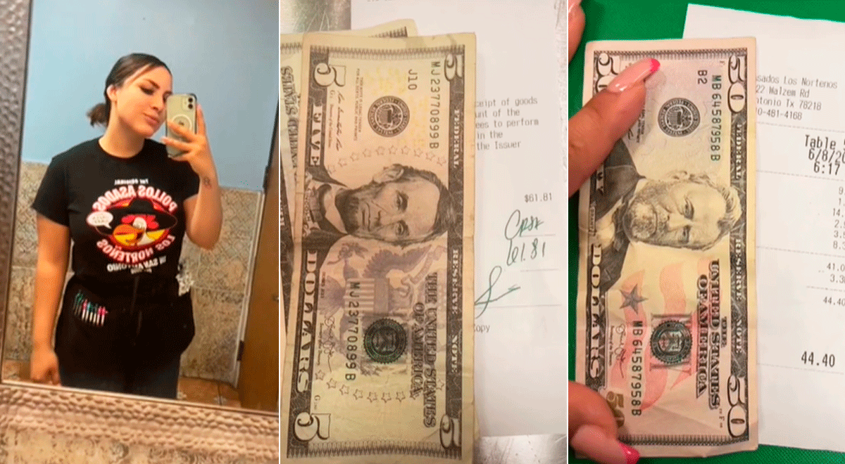 Reveals how much tip she earns as a waitress in the U.S. and astonishes everyone on TikTok