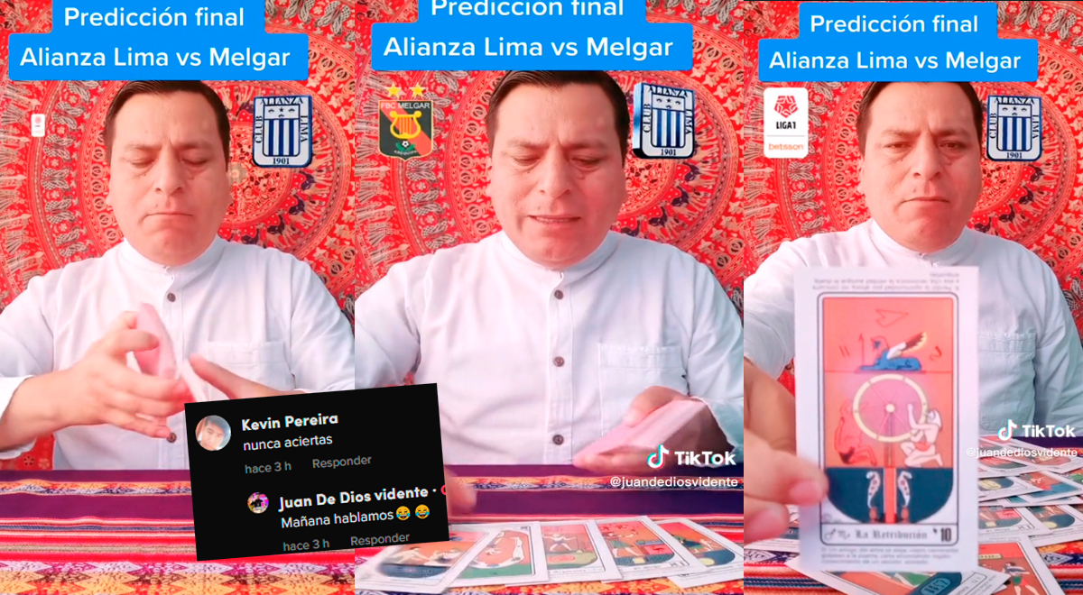 Vidente afirma que Alianza Lima ganará Liga 1 y usuarios lo trolean: 