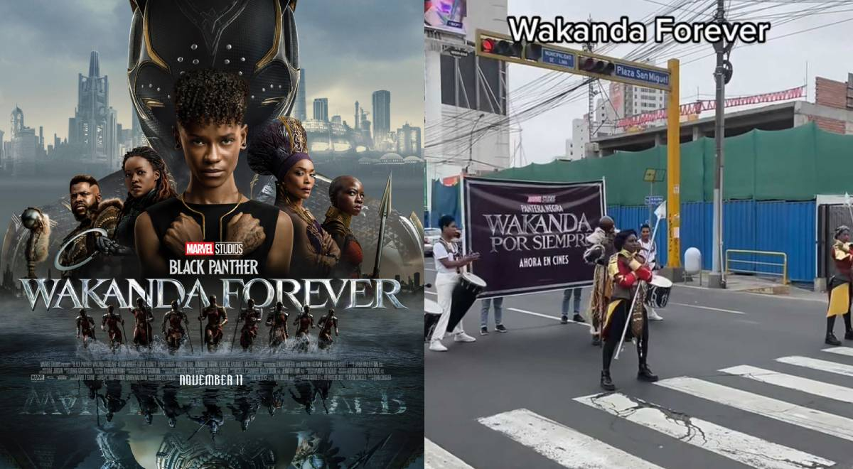 'Wakanda Forever' versión peruana deslumbra en calles de Lima: 