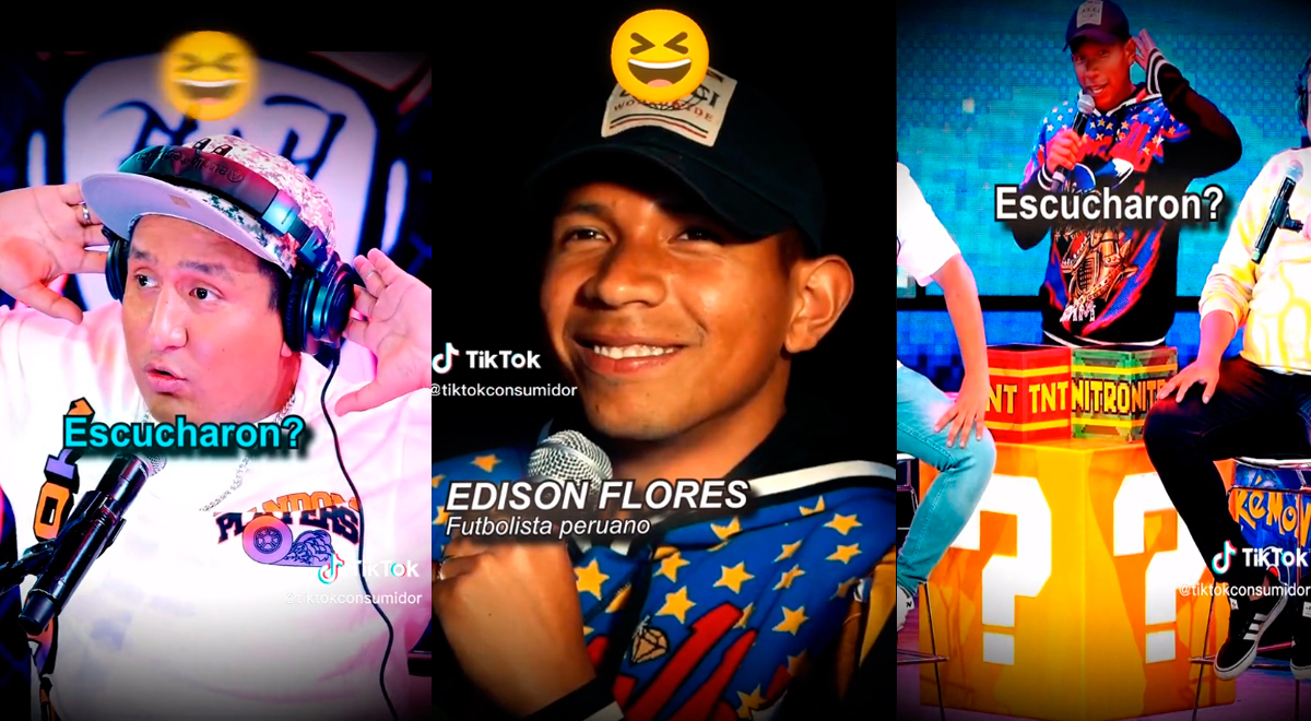 Edison Flores se presenta en 'Hablando Huevad*s' y le piden grabar 'comercial' en vivo