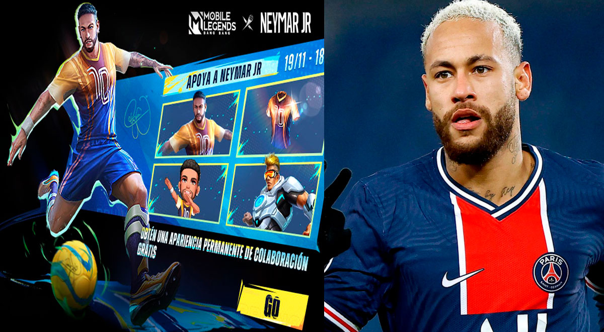 Neymar Jr. llega a Mobile Legends: Bang Bang y así puedes obtener su skin GRATIS