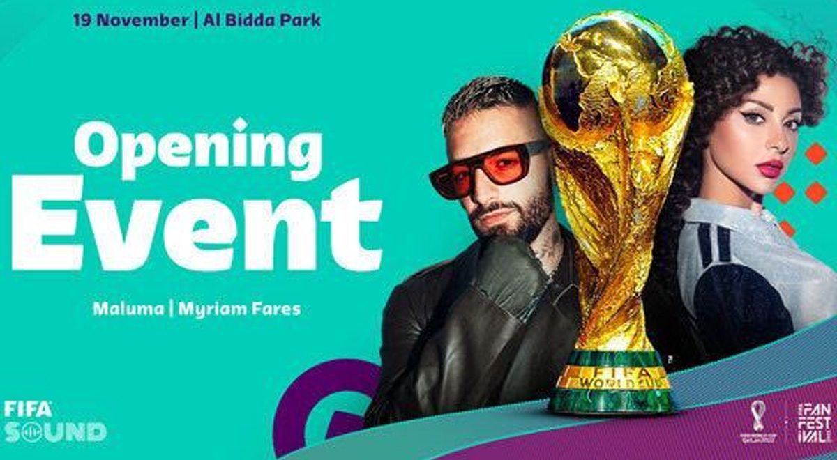 Ceremonia de inauguración del FIFA Fan Festival, Mundial Qatar 2022
