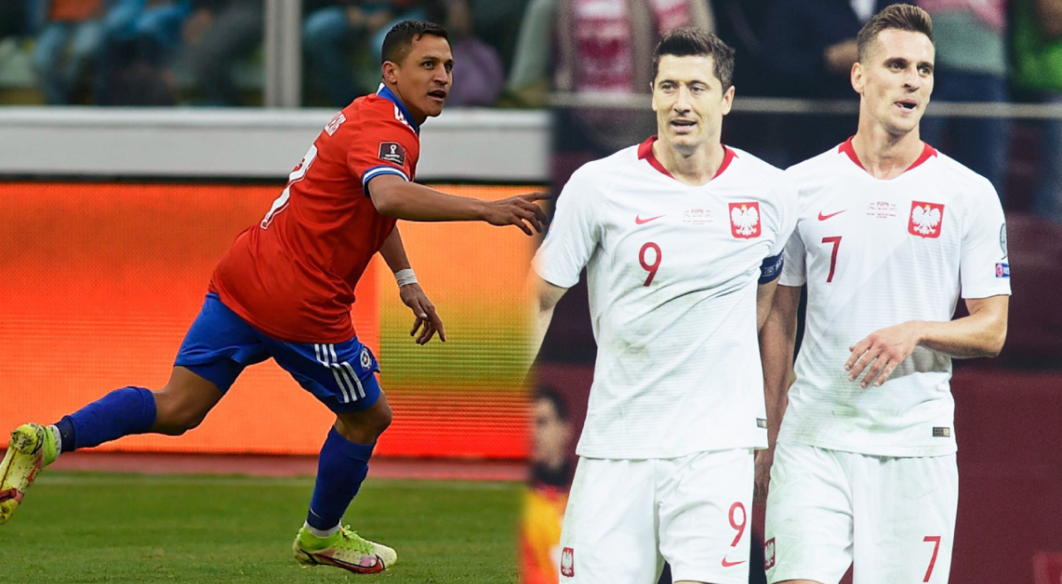 Polonia derrotó 1-0 a Chile previo a su debut en el Mundial Qatar 2022